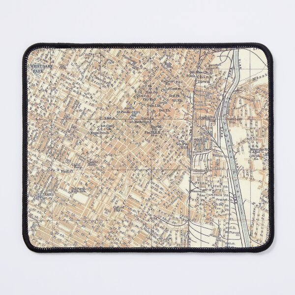 Item preview, Vintage Map of Los Angeles CA (1909) designed and sold by BravuraMedia.