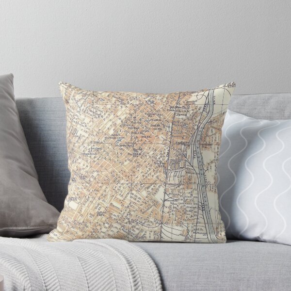 Item preview, Vintage Map of Los Angeles CA (1909) designed and sold by BravuraMedia.