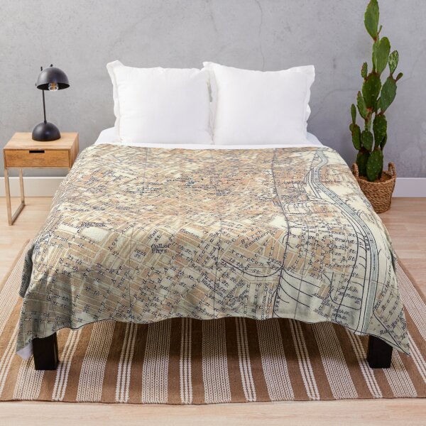 Item preview, Vintage Map of Los Angeles CA (1909) designed and sold by BravuraMedia.