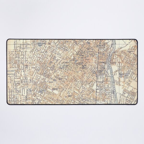 Item preview, Vintage Map of Los Angeles CA (1909) designed and sold by BravuraMedia.