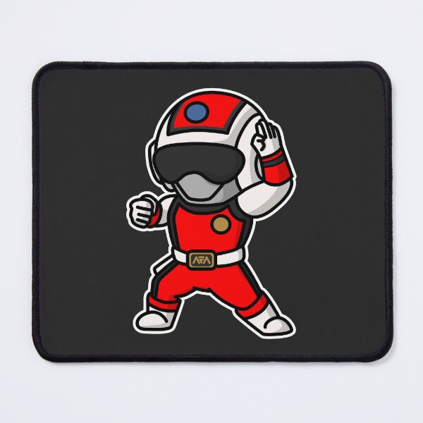 Item preview, Red Flash RedFlash Choushinsei Flashman Super Sentai Chibi Style Kawaii designed and sold by mattzwug-draws.