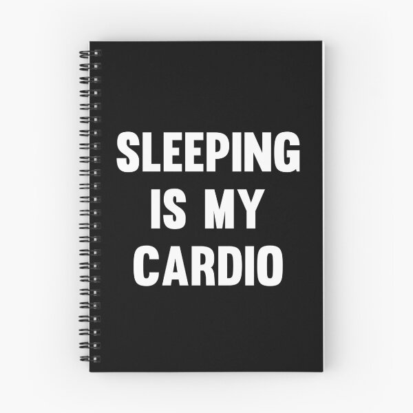 Item preview, Sleeping is My Cardio designed and sold by flippinsg.