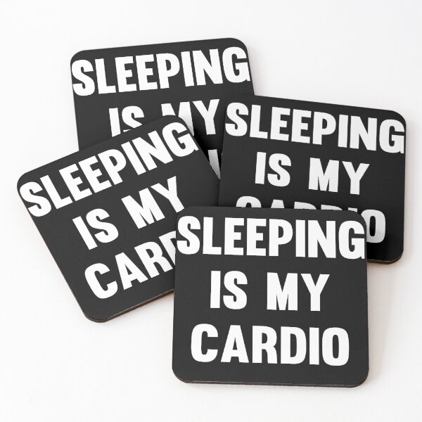 Item preview, Sleeping is My Cardio designed and sold by flippinsg.