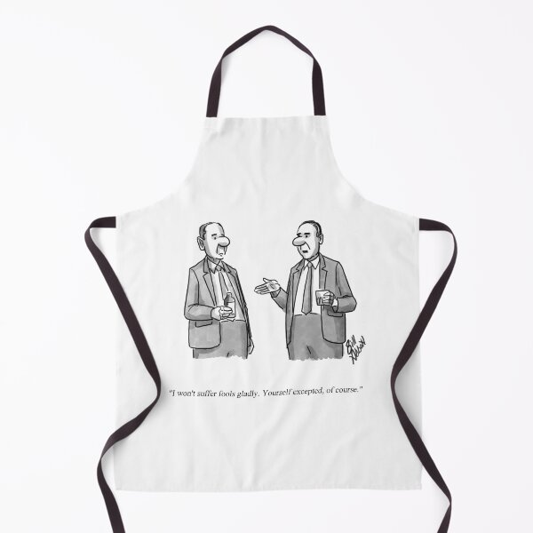 Item preview, Classic Suffer Fools Gladly Cartoon designed and sold by abbottoons.