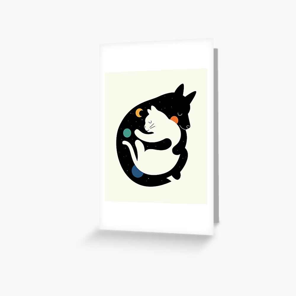 More Hugs Less Fights Greeting Card