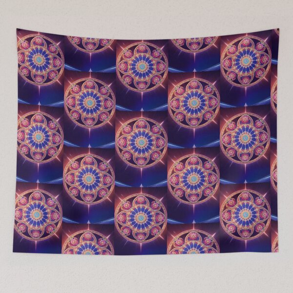 Item preview, Space Mandala Circle Art 27 by MMA designed and sold by spacemandala.