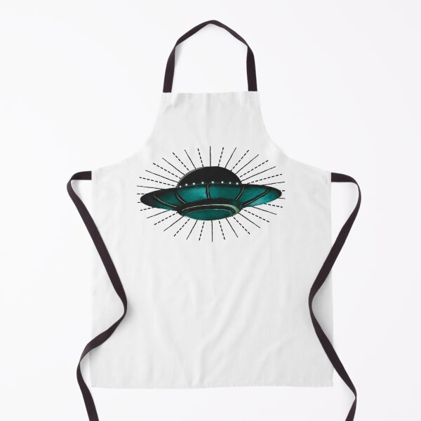 Item preview, Teal UFO designed and sold by DoodlesByKy.