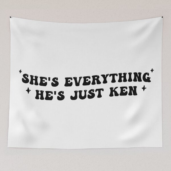 Item preview, She's Everything, He's Just... designed and sold by soundlesswaves.
