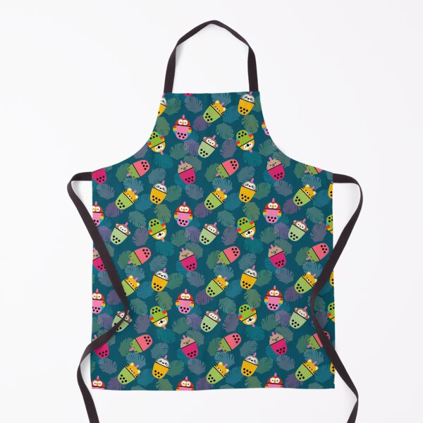 Item preview, Boba Rainforest Turquoise designed and sold by Peach Mochi.