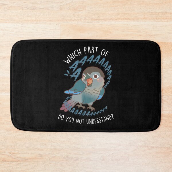 Item preview, Turquoise Green-cheeked Conure Parrot Aaaa designed and sold by Clara Hollins.