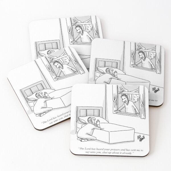 Item preview, Classic Angel and Praying Cartoon designed and sold by abbottoons.