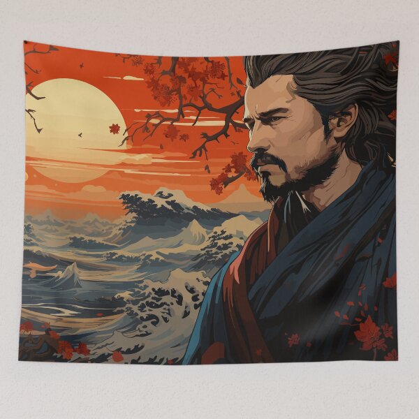 Item preview, Samurai's Journey: Ukiyo-e Masterpieces of Courage and Honor designed and sold by TrendyArtInk.