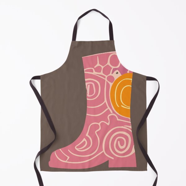 Item preview, Autumn Pink Welly against a Brown Background designed and sold by SamJanner.