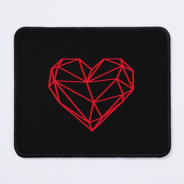 Item preview, Geometric heart designed and sold by Tania Guzmán.
