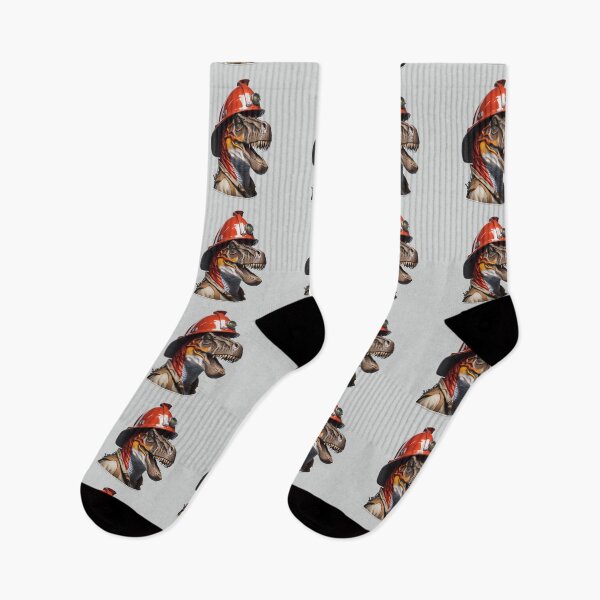 Item preview, Firefighter T-Rex Design  designed and sold by randomtdesigns.