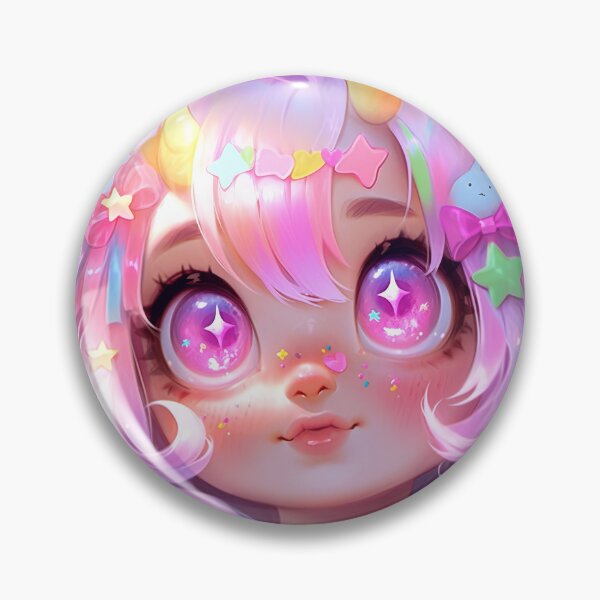 Item preview, Adorable Pink Little Unicorn Anime Girl designed and sold by bubblegoth.