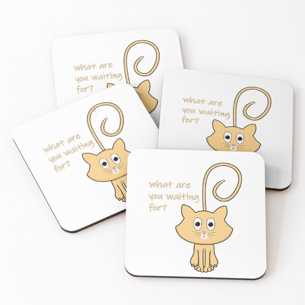 Item preview, Cat - what are you waiting for 2 designed and sold by orangejuice10.