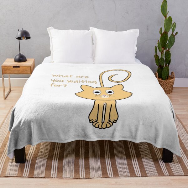 Item preview, Cat - what are you waiting for 2 designed and sold by orangejuice10.