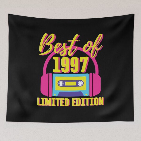 Item preview, Best of 1997 Cassette Tape Retro 1980s Birthday Party Theme 26th Birthday designed and sold by CreationsbyAny.