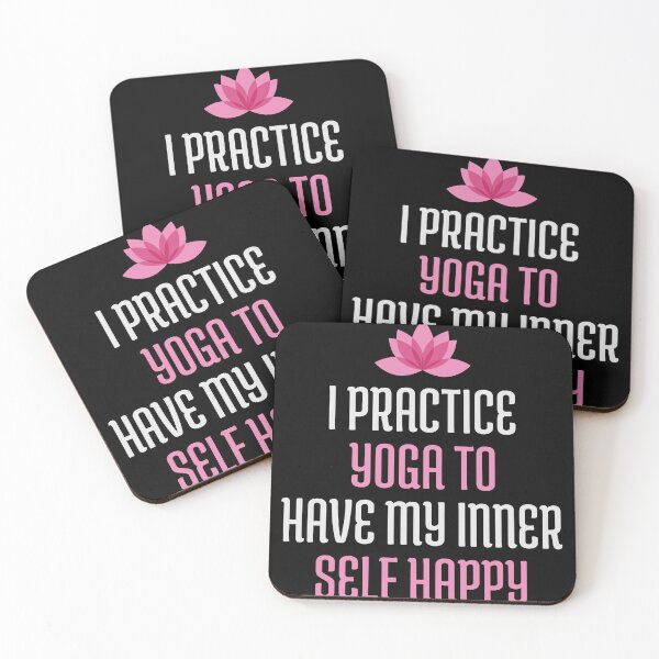 Item preview, I Practice Yoga To Have My Inner Self Happy Yoga Motivation  designed and sold by Abdalla Hussein.
