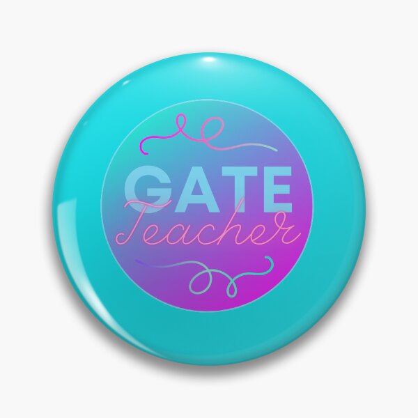 Item preview, GATE teacher educator gifted and talented sticker designed and sold by GinnaRay.