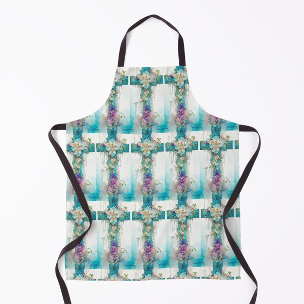 Item preview, Floral Cross with icicles designed and sold by theL3Studio.