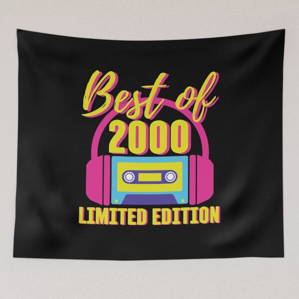 Item preview, Best of 2000 Cassette Tape Retro 1980s Birthday Party Theme 23rd Birthday designed and sold by CreationsbyAny.