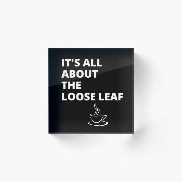 Item preview, Loose leaf tea (white lettering) designed and sold by suntra.