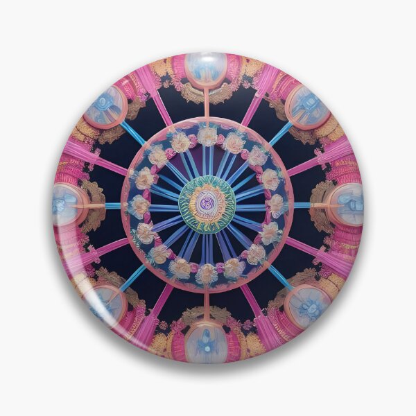 Item preview, Space Mandala Circle Art 25 by MMA designed and sold by spacemandala.