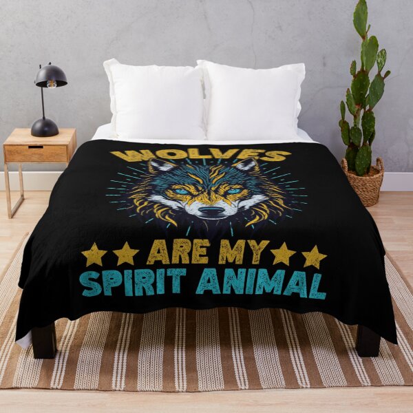 Item preview, Wolves Are My Spirit Animal designed and sold by Affyboss6.