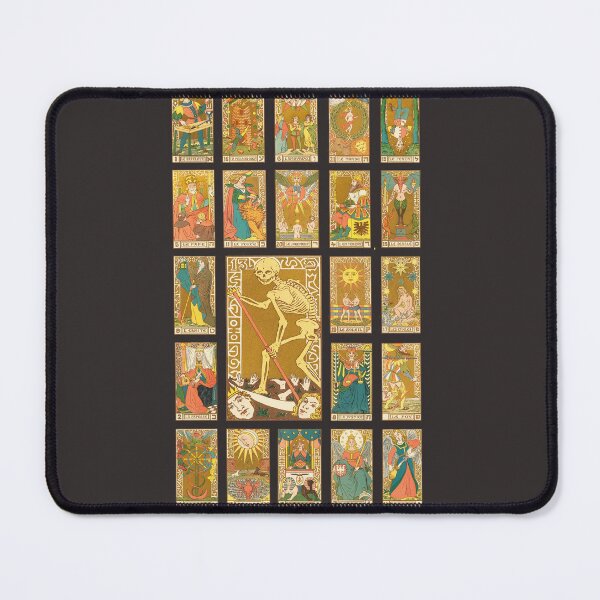 Item preview, Tarot deck. Wirth, de Guaita. The Death. Collage version by Mindthecherry (number 8 of 9 collage versions) designed and sold by MINDTHECHERRY.