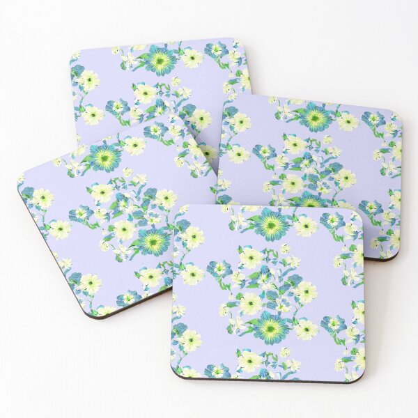 Item preview, Blue and White Flower Pattern designed and sold by RobotWear.