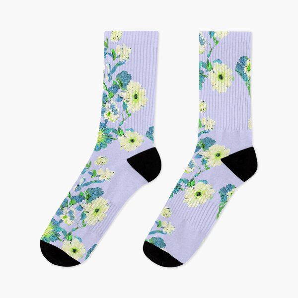 Item preview, Blue and White Flower Pattern designed and sold by RobotWear.
