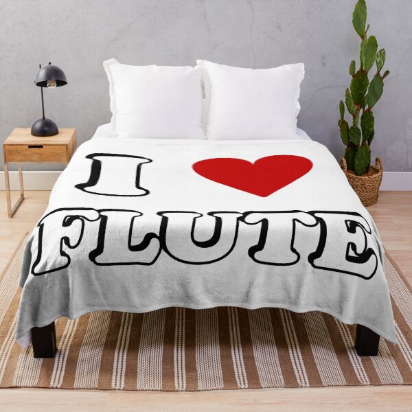 Item preview, I heart flute - I love my flute - flute player musician - flute girl designed and sold by Inspirationmotivation.