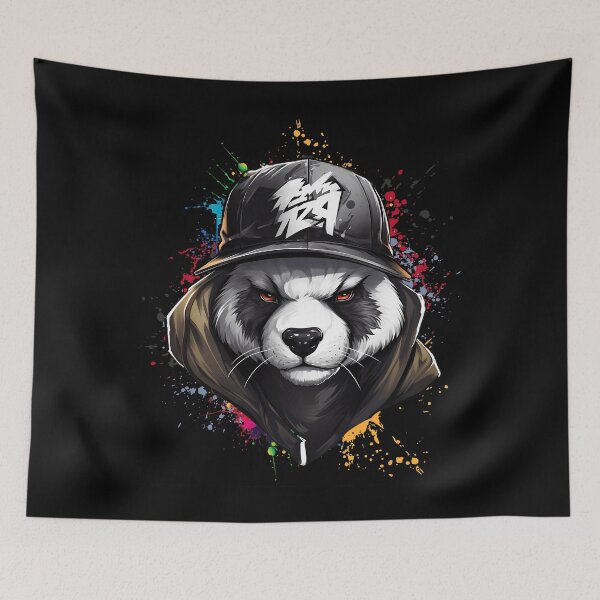 Item preview, Street-Style Panda: Serious Look, Serious Style designed and sold by Zandalus.