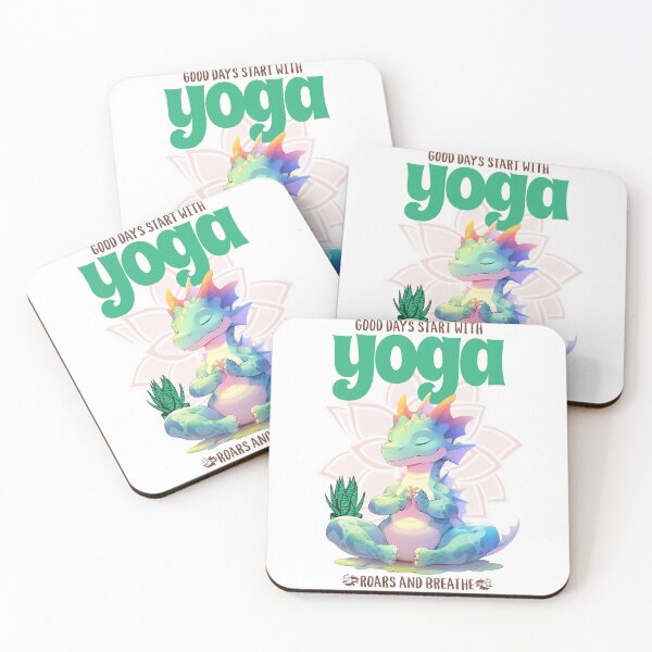 Item preview, Zen Yoga Dragon: Breathe and Roar with Style designed and sold by Zandalus.