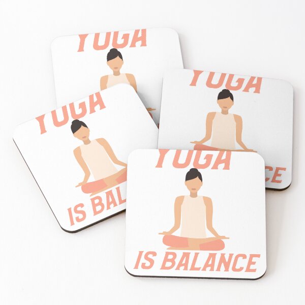 Item preview, Yoga Is Balance Yoga Motivation designed and sold by Abdalla Hussein.