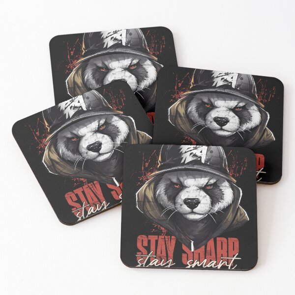Item preview, Mindful Serious Panda: Stay Sharp, Stay Smart designed and sold by Zandalus.