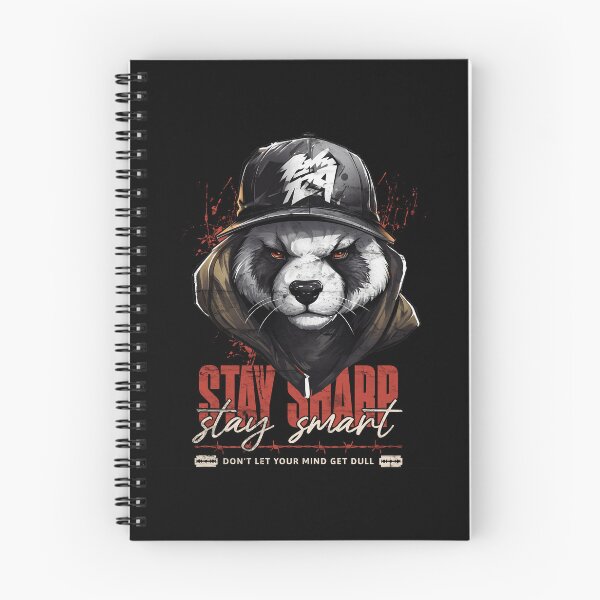 Item preview, Mindful Serious Panda: Stay Sharp, Stay Smart designed and sold by Zandalus.