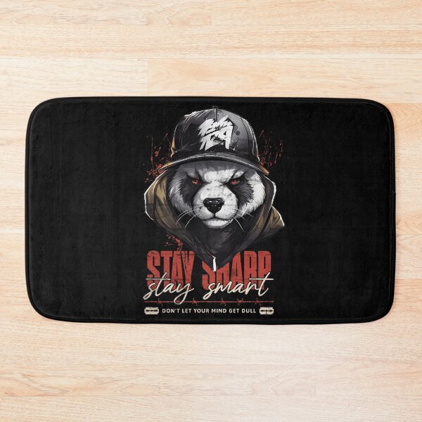 Item preview, Mindful Serious Panda: Stay Sharp, Stay Smart designed and sold by Zandalus.