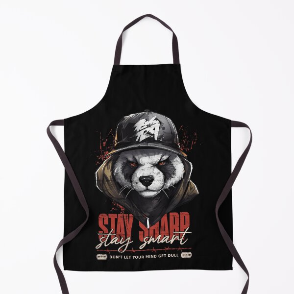 Item preview, Mindful Serious Panda: Stay Sharp, Stay Smart designed and sold by Zandalus.