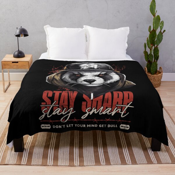 Item preview, Mindful Serious Panda: Stay Sharp, Stay Smart designed and sold by Zandalus.