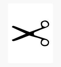 Scissors Photographic Print