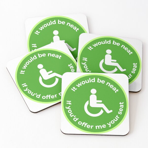 Item preview, Offer Seat - Disability Badge designed and sold by BitofLiz.