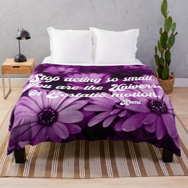 Item preview, Dorm Art - Psychedelic Aesthetic Rumi Poem - Stop acting so small. You are the universe in ecstatic motion. designed and sold by Trish Dish.