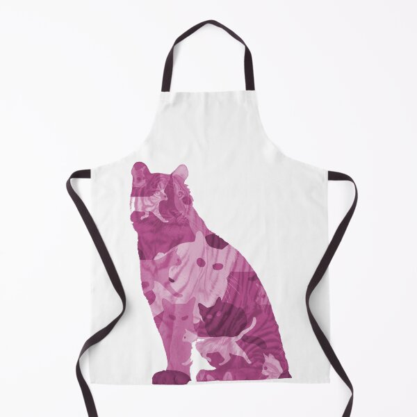 Item preview, Sitting Tiger — Hot Pink Cat Camo designed and sold by Ramona Gonzales.