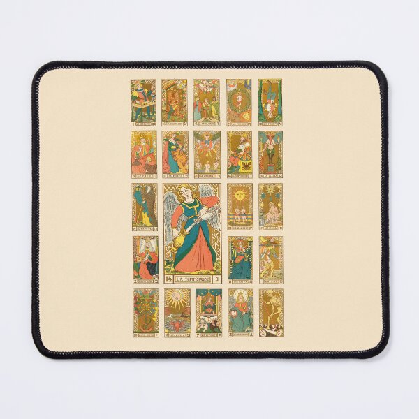 Item preview, Tarot deck. Wirth, de Guaita. The Temperance. Collage version by Mindthecherry (number 9 of 9 collage versions) designed and sold by MINDTHECHERRY.