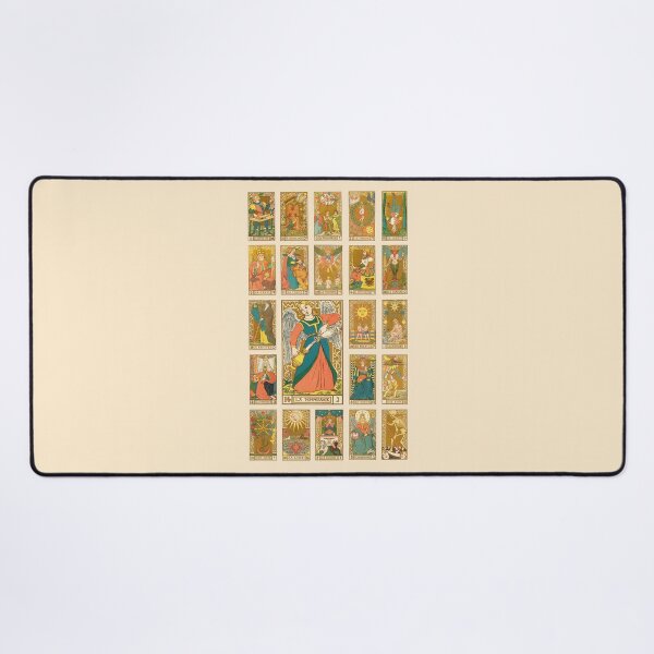 Item preview, Tarot deck. Wirth, de Guaita. The Temperance. Collage version by Mindthecherry (number 9 of 9 collage versions) designed and sold by MINDTHECHERRY.