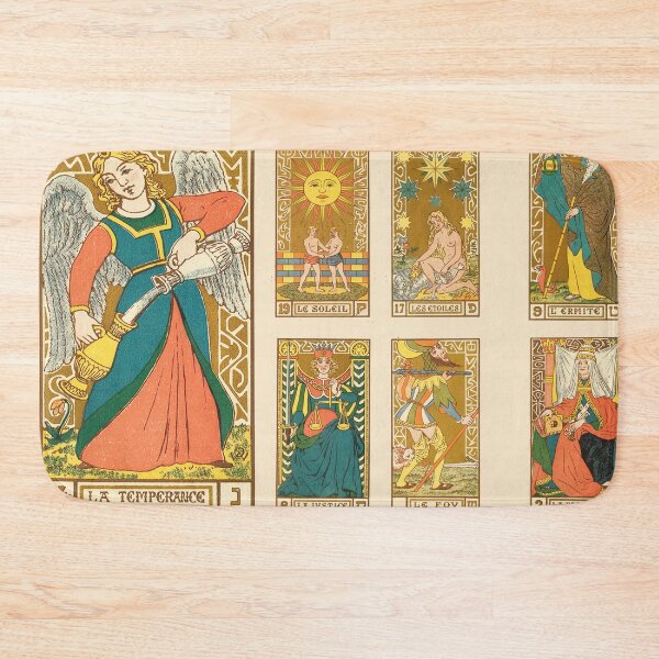 Item preview, Tarot deck. Wirth, de Guaita. The Temperance. Collage version by Mindthecherry (number 9 of 9 collage versions) designed and sold by MINDTHECHERRY.