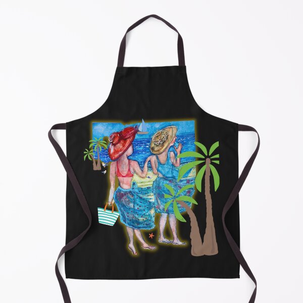Item preview, Is summer Two girls go to beach ocean designed and sold by Shinetroves.